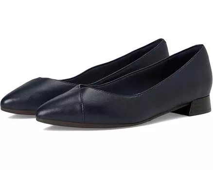 Туфли на плоской подошве Clarks Natalyn Wish, цвет Navy Leather