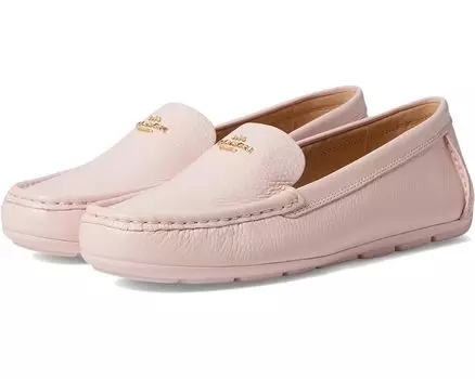 Туфли на плоской подошве COACH Marley Leather Driver, цвет Soft Pink