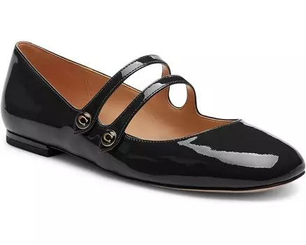 Туфли на плоской подошве COACH Winley Mary Jane, черный