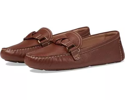 Туфли на плоской подошве Cole Haan Emmie Knot Driver, цвет Dark Cuoio Leather