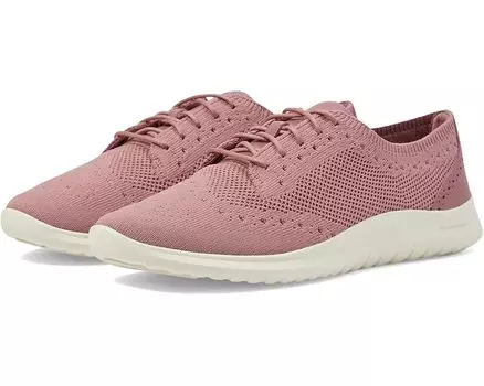 Туфли на плоской подошве Cole Haan Zerogrand Meritt Stitchlite Oxford, цвет Light Rse Knit/Pat/Ivory