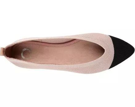 Туфли на плоской подошве Comfort Foam Veata Flat Journee Collection, краснеть