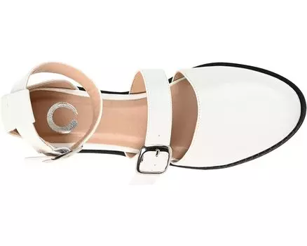 Туфли на плоской подошве Constance Flat Journee Collection, белый