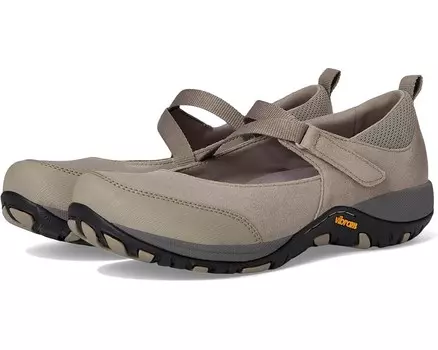 Туфли на плоской подошве Dansko Primrose, серо-коричневый