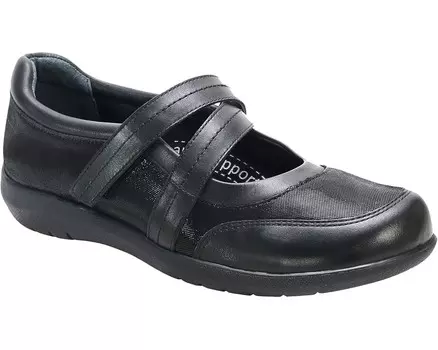 Туфли на плоской подошве David Tate Gentle, черный