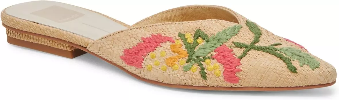 Туфли на плоской подошве Dolce Vita Elm-965, цвет Floral Multi Raffia