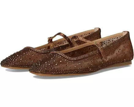 Туфли на плоской подошве Dolce Vita Reyes Crystal, цвет Mid Brown Mesh