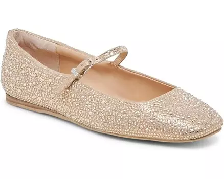 Туфли на плоской подошве Dolce Vita Reyes Crystal, цвет Light Gold Crystal