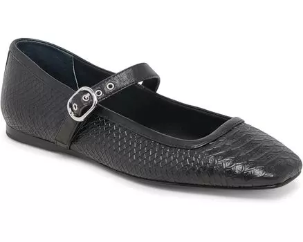 Туфли на плоской подошве Dolce Vita Rodni, цвет Onyx Snake Embossed