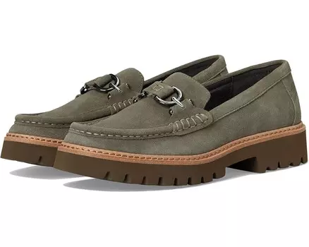Туфли на плоской подошве Donald Pliner Helio, цвет Military Green