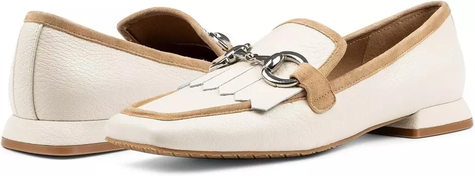 Туфли на плоской подошве Donald Pliner Saeli, кремовый