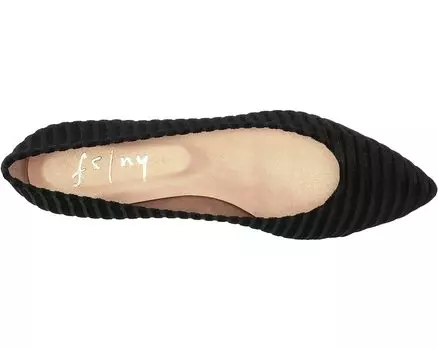 Туфли на плоской подошве Elka French Sole, черный