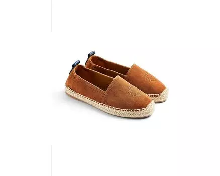 Туфли на плоской подошве Fairfax and Favor Monaco Flat Espadrille, цвет Tan