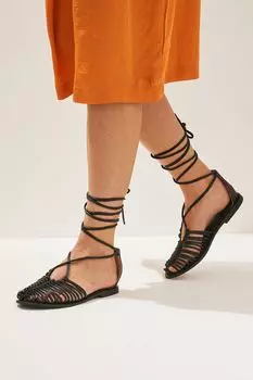 Туфли на плоской подошве Forever Comfort Huarache Next, черный