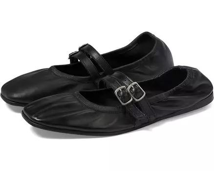 Туфли на плоской подошве Free People Gemini Ballet Flat, черный