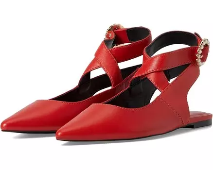 Туфли на плоской подошве Free People Parisa Point Flat, красный