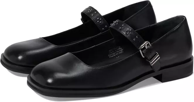 Туфли на плоской подошве Free People Rumor Mary Jane, цвет Black Leather