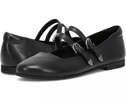 Туфли на плоской подошве Frye Carson Multi Mary Jane, черный