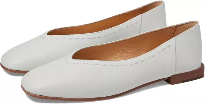 Туфли на плоской подошве Frye Claire Flat, белый