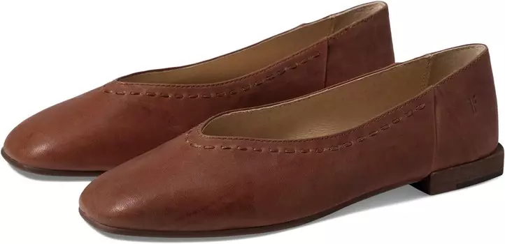 Туфли на плоской подошве Frye Claire Flat, цвет Cognac