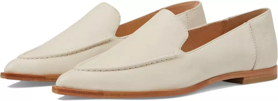 Туфли на плоской подошве Frye Kenzie Moc Stitch Flat, цвет Ivory