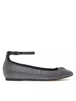 Туфли на плоской подошве Guess, черный