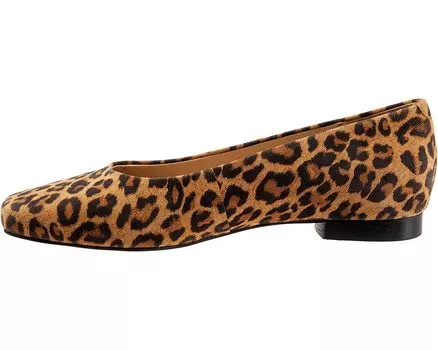 Туфли на плоской подошве Honor Trotters, тан гепард