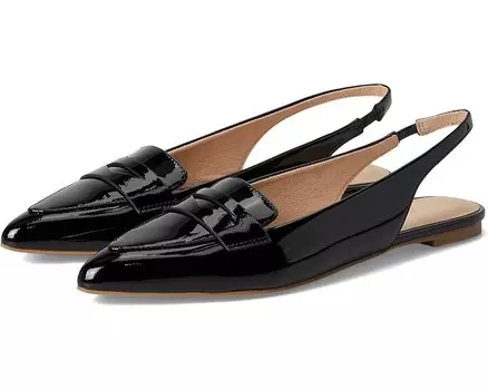 Туфли на плоской подошве Jack Rogers Pennie Slingback Ballet - Patent, черный