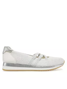 Туфли на плоской подошве Jana, белый