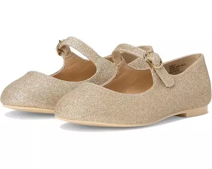 Туфли на плоской подошве Janie and Jack Glitter Bow Flat, разноцветный