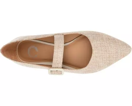 Туфли на плоской подошве Karissa Flat Journee Collection, бежевый