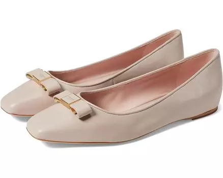 Туфли на плоской подошве Kate Spade New York Bowdie Ballet, цвет Pale Vellum