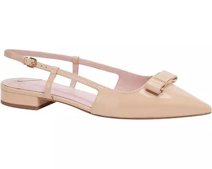 Туфли на плоской подошве Kate Spade New York Bowdie Flats, цвет Beach Sand
