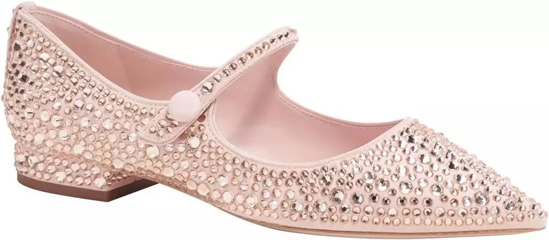 Туфли на плоской подошве Kate Spade New York Maya Crystal, цвет Mochi Pink