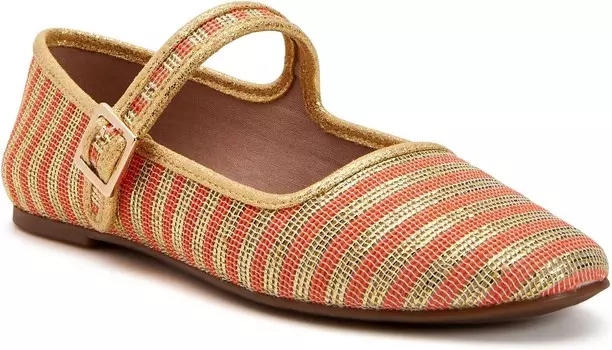 Туфли на плоской подошве Katy Perry The Summer Ballet, цвет Fiery Orange Multi