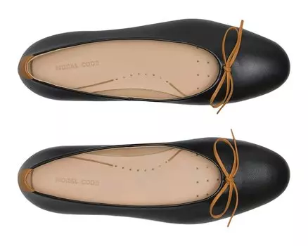 Туфли на плоской подошве Laurel Ballet Flat Moral Code, черный