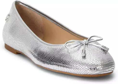 Туфли на плоской подошве LAUREN Ralph Lauren Jayna Flat, цвет Polished Silver