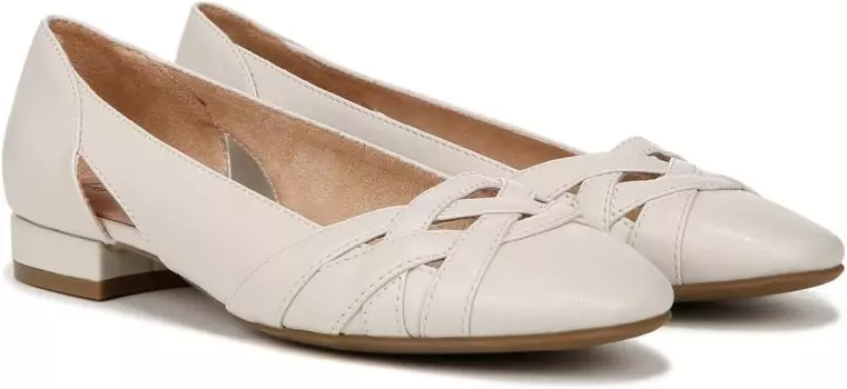 Туфли на плоской подошве LifeStride Carmen Skimmers, цвет Bone