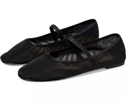Туфли на плоской подошве Madewell Cosme Elastic Mary Jane, цвет True Black