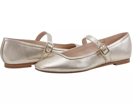 Туфли на плоской подошве Marc Fisher LTD Mlgarissa, цвет Gold Leather