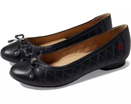 Туфли на плоской подошве Marc Joseph New York Pearl Street, цвет Navy Quilted Nappa