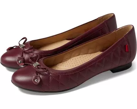 Туфли на плоской подошве Marc Joseph New York Pearl Street, цвет Merlot Quilted Nappa