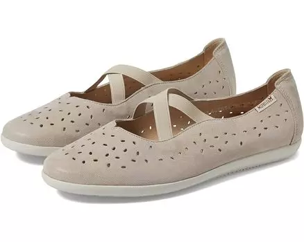 Туфли на плоской подошве Mephisto Karla Perf, цвет Light Taupe Nubuck