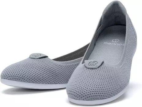 Туфли на плоской подошве Merinos Flat, цвет Stone Grey