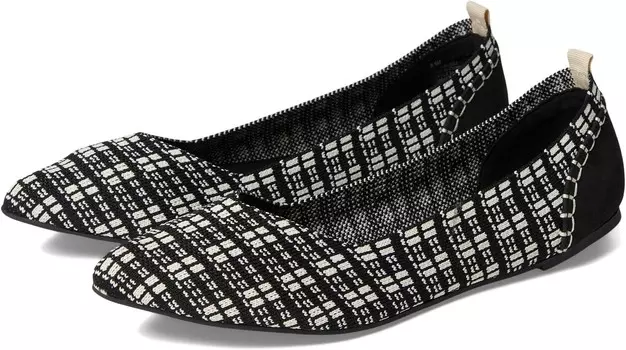 Туфли на плоской подошве MIA Lissy, цвет Black/Bone