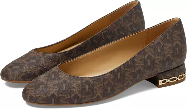 Туфли на плоской подошве MICHAEL Michael Kors June Flex Ballet, цвет Brown Multi