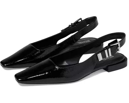 Туфли на плоской подошве MICHAEL Michael Kors Darrington Sling Flat, черный