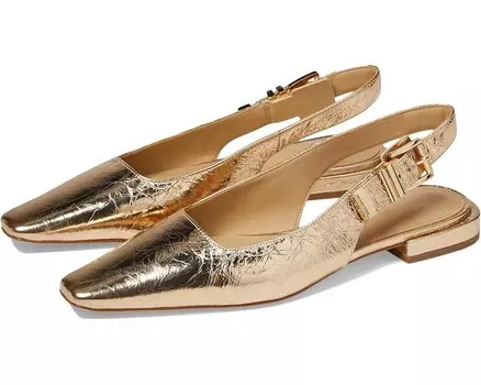 Туфли на плоской подошве MICHAEL Michael Kors Darrington Sling Flat, цвет Pale Gold