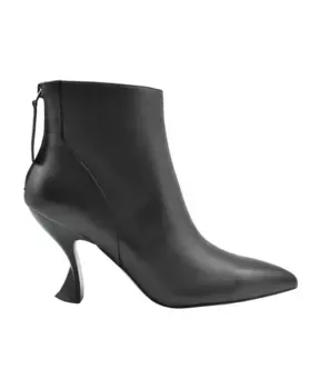 Туфли на плоской подошве на каблуке 70 мм. Jeannot, черный