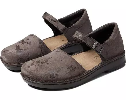 Туфли на плоской подошве Naot Catania, цвет Marble Gray Suede